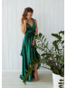 Emerald Green Velvet Convertible Bridesmaid Dress